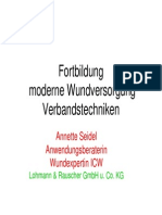 Moderne Wundversorgung