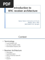 Introduction To RFIC Receiver Architecture