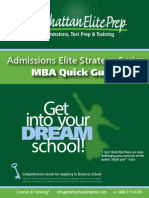 Mba Business School Admissions Strategy Quick Guide PDF