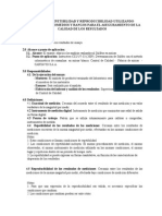 Estudio de Repetibilidad y Reproducibilidad Sulfitos en Producto Terminado