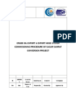 4.0 Crude Oil Export System Commissioning Procedure