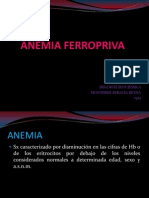 Anemia Ferropriva