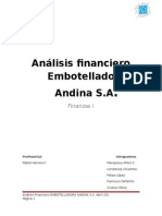 (Finanzas I) Informe Trabajo 1