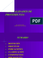 Generalidades de Protesis Fija