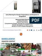 Early Warning For Disaster Preparedness and Response in Bangladesh