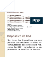 Unidad 3 Dispositivos de Red 6X