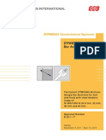 Homologacion Z-20.1-17 Permanent Bar Anchors