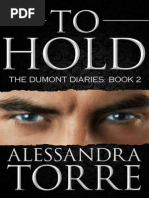 Alessandra Torre - Série Dumont Diaries 02 - To Hold PDF