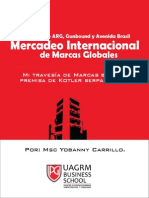 Libro - Mercadeo Internacional de Marcas Globales Por MSC Yobanny Carrillo