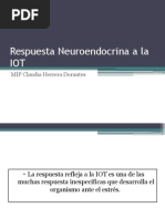 Respuesta Neuroendocrina A La IOR