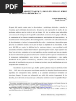 Las Derechas Argentinas en El Siglo XX: Ensayo Sobre Su Vínculo Con La Democracia