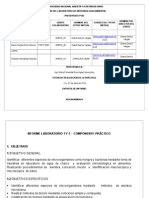 Informe Practica Microbiologia Ambiental Bucaramanga