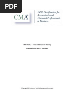 2015 Part 2 Question Book CMA Exam