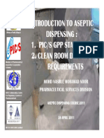 Intro To Aseptic Dispensing