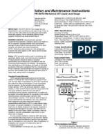 200TG Installation and Maintenance Instructions