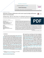 Wang Et Al, 2015. Detection of Honey Adulteration With Starch Syrup by HPLC