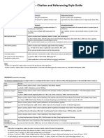 Citation and Referencing Style Guide - 2013 - 2