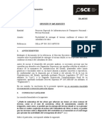 Consulta Osce Entrega de Terreno Conforme Al Avance de Obra - PROVIAS NACIONAL-VF - 0