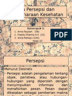 Pola Persepsi Dan Pemeliharaan Kesehatan