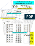 FREEBIE! Center, RTI Data, Daily Documentation Packet For MATH