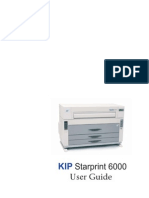 Kip Starprint 6000 User Guide