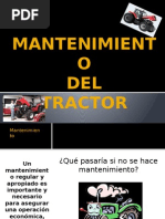 Mantenimiento Del Tractor Agricola