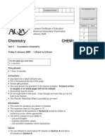 Aqa Chem1 W QP Jan09