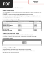 Supplies Guide: Ordering A Toner Cartridge