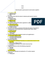 Automation and CNC (Computer Numeric Control) Machines