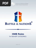 HMB Rules For Buhurt Categories 3