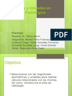 Magnitudes y Unidades en Protección Radiológica