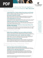 Cost Savings: Need A Reason To Choose The Network Appliance Internet Access and Security Solution?