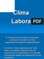 Clima Laboral