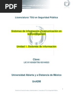 Unidad 1. Sistemas de Información