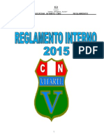 Reglamento Interno Ie Vitarte 2015 Proyecto