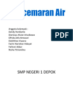 Makalah Pencemaran Air