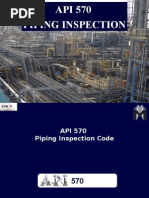 API 570 Piping Inspection