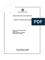 Cartilla Relación Salud Trabajo