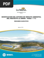 EIA - Ampliacion La Arena