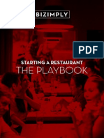 Starting A Restaurant The Playbook...