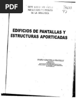 Maria Fratelli - Edificios de Pantallas y Estructuras Aporticadas PDF