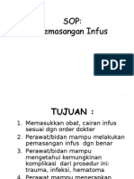 Sop Pemasangan Infus