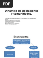 Dinámica de Poblaciones y Comunidades