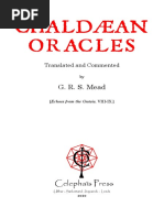 Mead - Chaldean Oracles