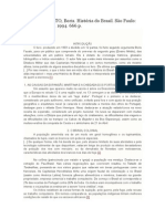 Resenha FAUSTO Boris História Do Brasil São Paulo Editora Da USP 1994 666 P