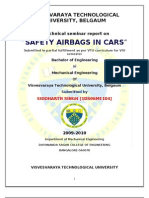 Airbag in Automobile Seminar Report PDF