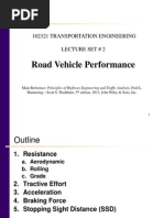 Lecture Set 02 Road Vehicle Performance