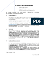 Exp. 2014-74 - Caso GALINDO CARRION - Escrito de Cesación de Prisión Preventiva