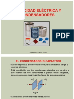 Parte 5 Capacidad Eléctrica y Condensadores 2015-II