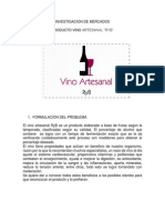 Investigacion de Mercados Vino